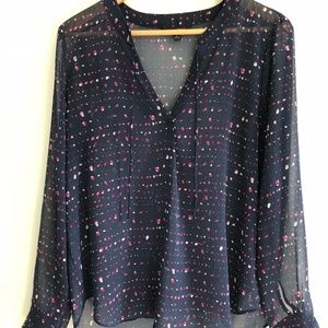 Banana Republic (Factory) Navy Blouse